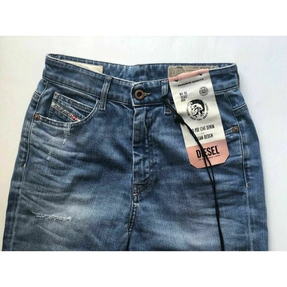 Diesel D-Eiselle Straight Straight Jeans W26 L32 - Picture 8 of 12